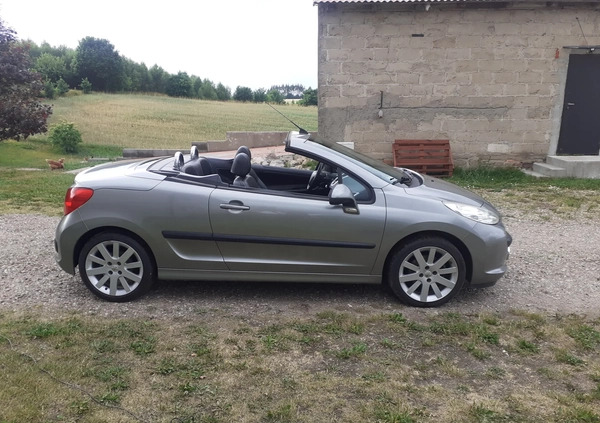 peugeot Peugeot 207 CC cena 15999 przebieg: 124000, rok produkcji 2007 z Strzelno